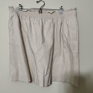 J. Crew Linen skirt